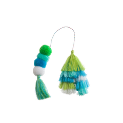 Bauble - Seaweed Double Tassel A9