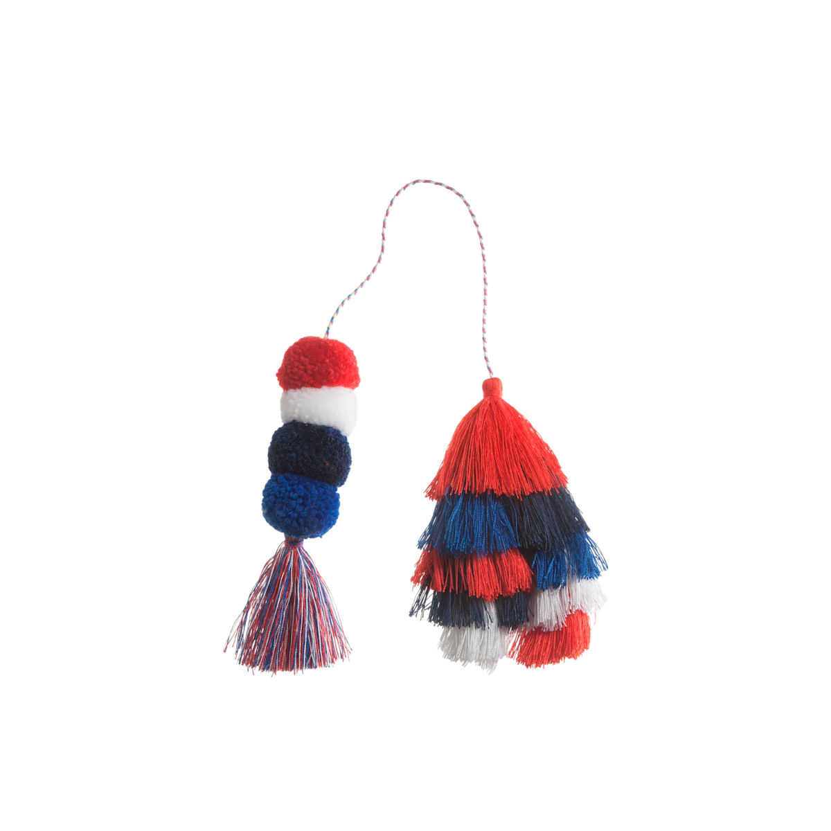 Bauble - Usa Double Tassel H6