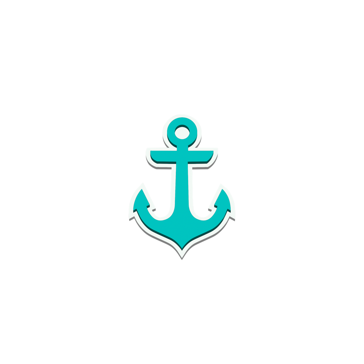 Bit - Turquoise Anchor L7