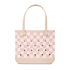 Baby - Checkered Linen/ Pink Marshmallow T7
