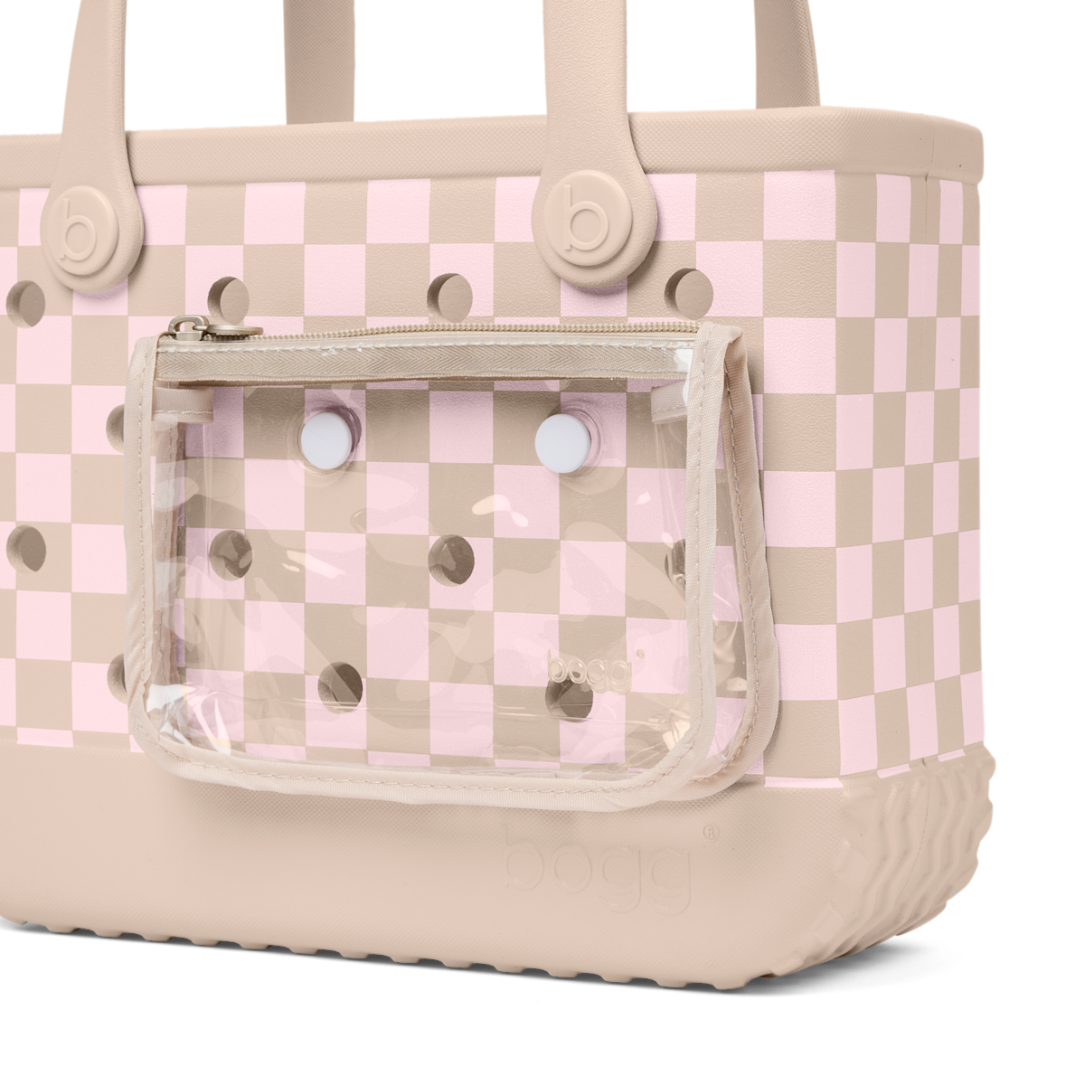 Bitty - Checkered Linen/ Pink Marshmallow U2