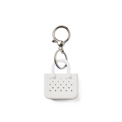 Tiny Tote Keychain - For Shore White T2