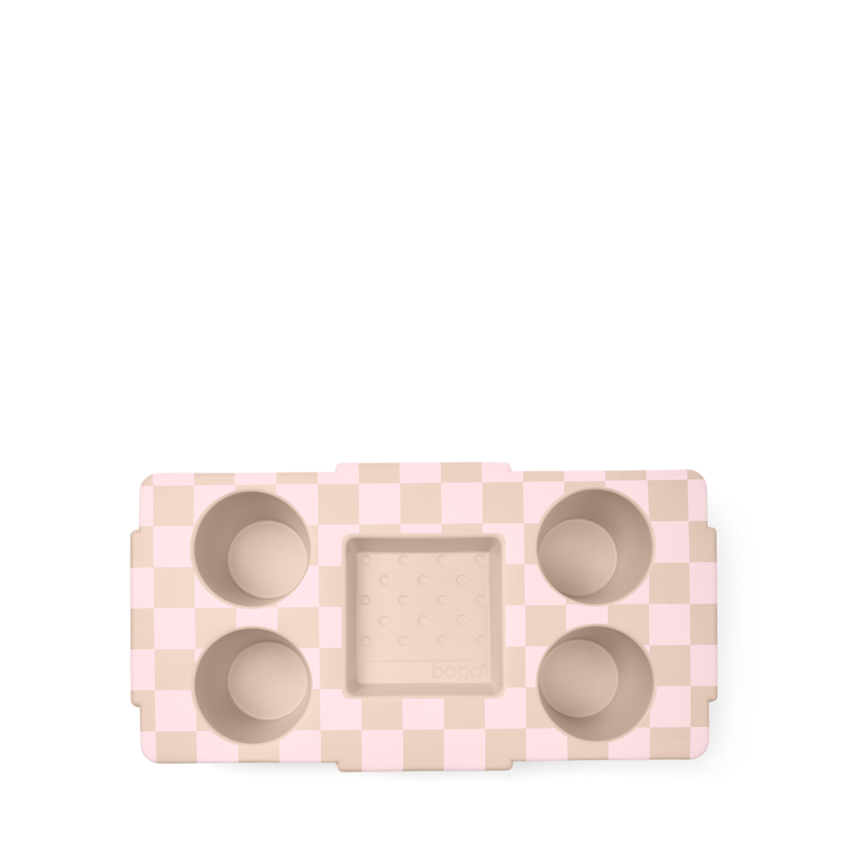 Top o' the to Ya - Checkered Linen/ Pink Marshmallow W6