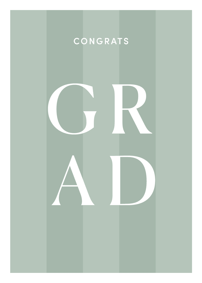 Graduation Grad Greeting Card D5