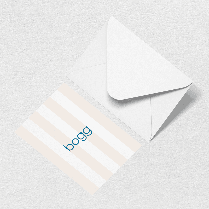 Stripes Greeting Card E1