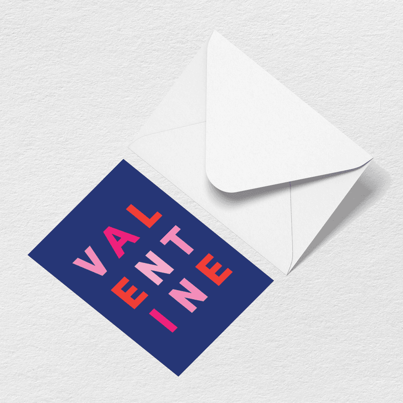 Valentine Greeting Card E4