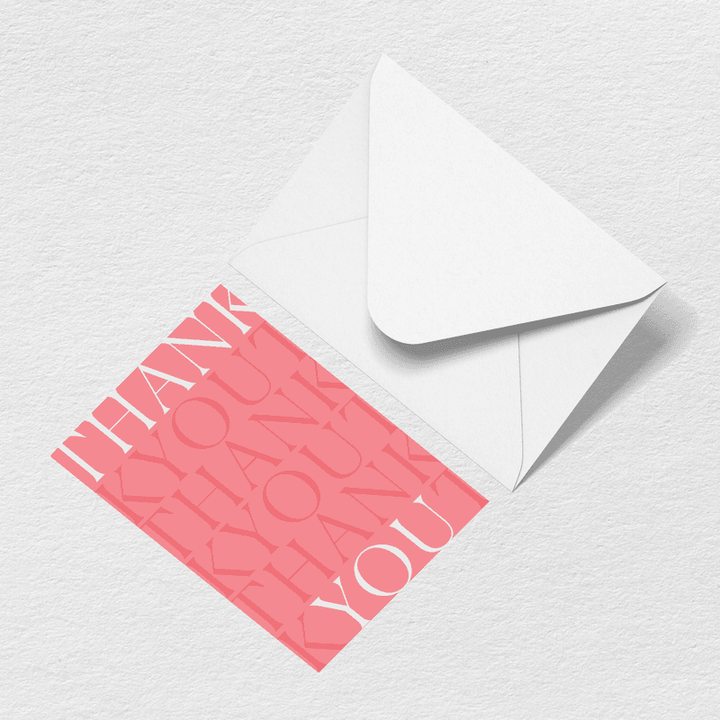 Thank You Greeting Card O7