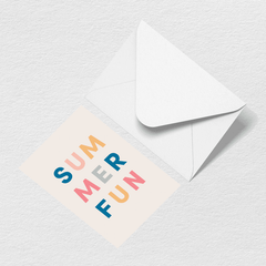 Summer Fun Greeting Card S5