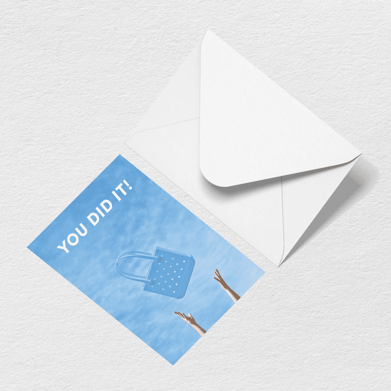 Graduation You Did It Greeting Card J9