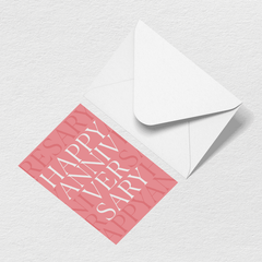 Happy Anniversary Greeting Card E9